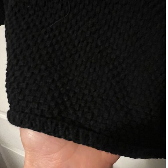 FP Beach Free People Beach Sz L Hailee Waffle Knit Oversized Sweater Button - Picture 8 of 12